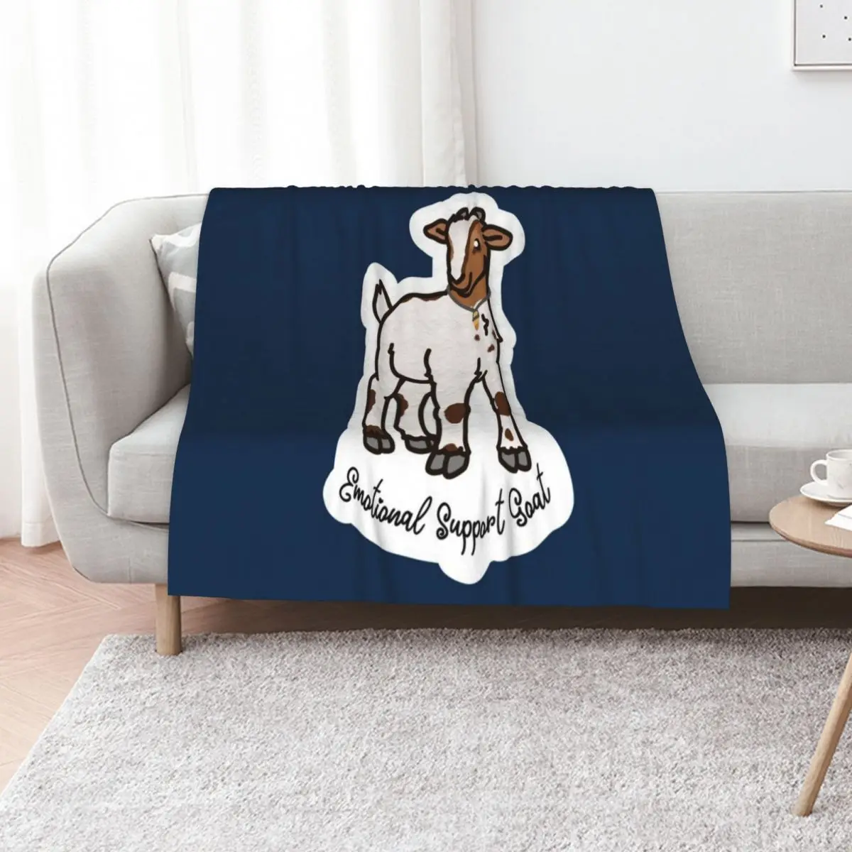 Milo the Goat - Shadow and Bone Fanart Throw Blanket Bed linens Travel wednesday Sofa Quilt Luxury Brand Plaid Blankets