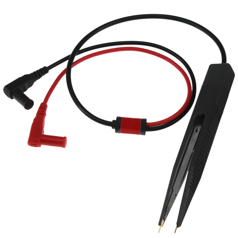 69cm Multimeter Probe Digital Multimeter SMD SMT Test Clip Meter Probe Tweezers for FLUKE for Vichy Resistor Multimeter Tester