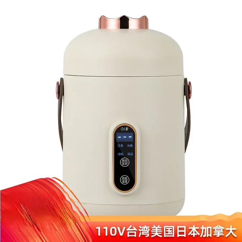 Smart small electric cooker porridge artifact multi-functional mini portable porridge health pot 110v 220v