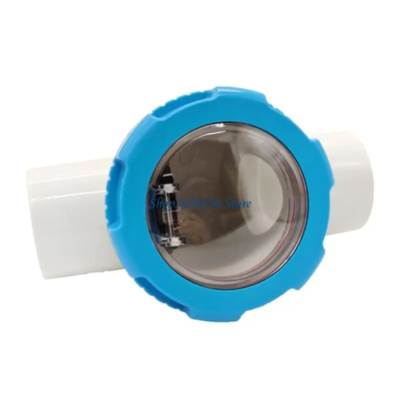 H7ED Non Return Clear Chamber Visual Check Flapper Valves 63mm for Swimming Pools Accessories