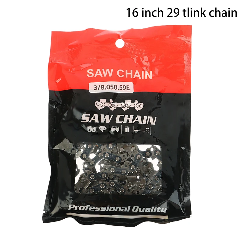 4/6/8/12/14/16 Inch Metal Chainsaw Chain Spare Parts Link, Saw Chain Blade for Electric Saw, Wood Cutting Accessories