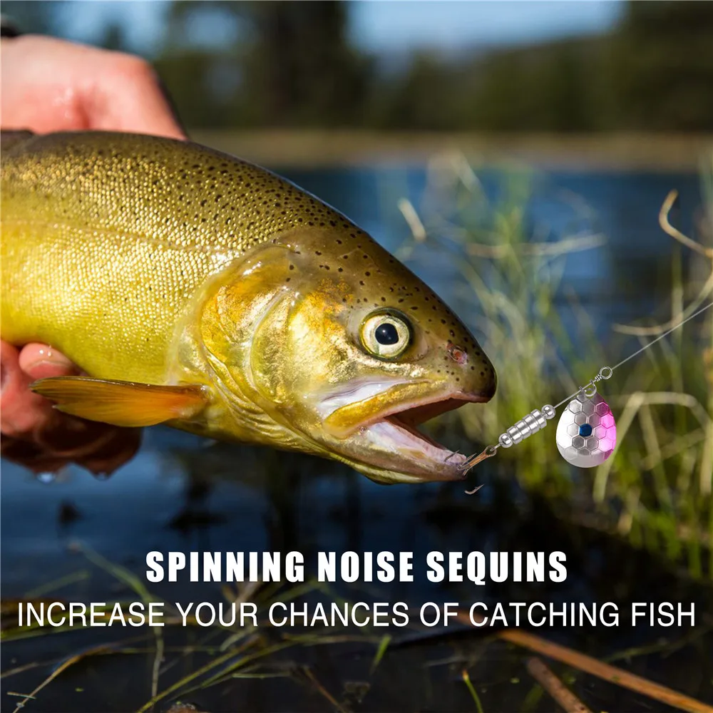 20Pcs Spinner Fishing Colorado willow blades for lure making DIY Fishing Accessories spinnerbait Saltwater Walleye Rig Tackle