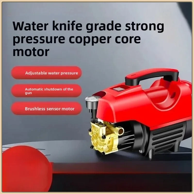 

НОВИНКА 2025 года, автомойка сверхвысокого давления, бытовой инструмент для мойки автомобилей 220 В, мощная машина для чистки автомобиля, сильная чистящая машина