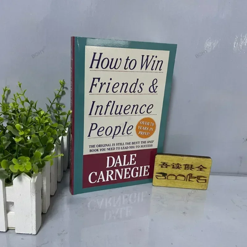 How To Win Friends Influence People By Dale Carnegie Interpersonal Communication Skills Self improvement Reading Book Fo Adult