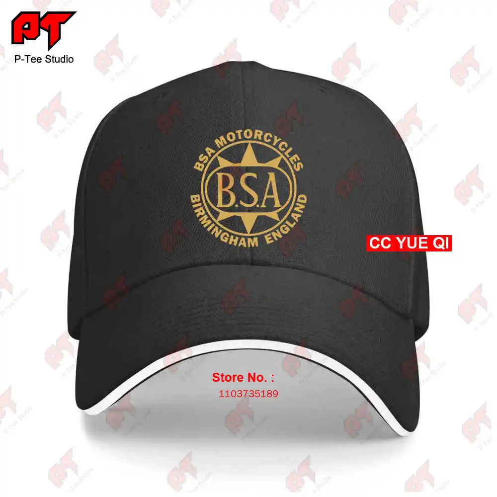 Bsa 1939 Goldstar Logo Biker Retro Classic Motorcycle Baseball Caps Truck Cap BAT3