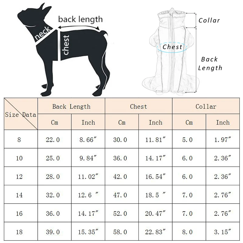 Male Female Dog Jumpsuit Winter Pet Overalls for Small Dogs Warm Thick Puppy Cat Clothes for Chihuahua Dachshund Maltese