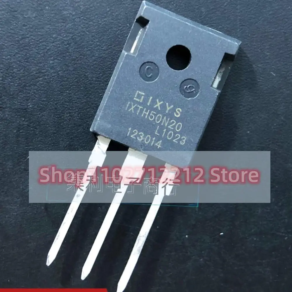 5PCS-10PCS IXTH50N20 IXFH50N20 TO-247 MOS 50A/200V Consegna rapida