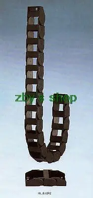 1000MM 18 x 37mm Cable Drag Chain Radius 38mm/48mm Wire Carrier Type Non-opened