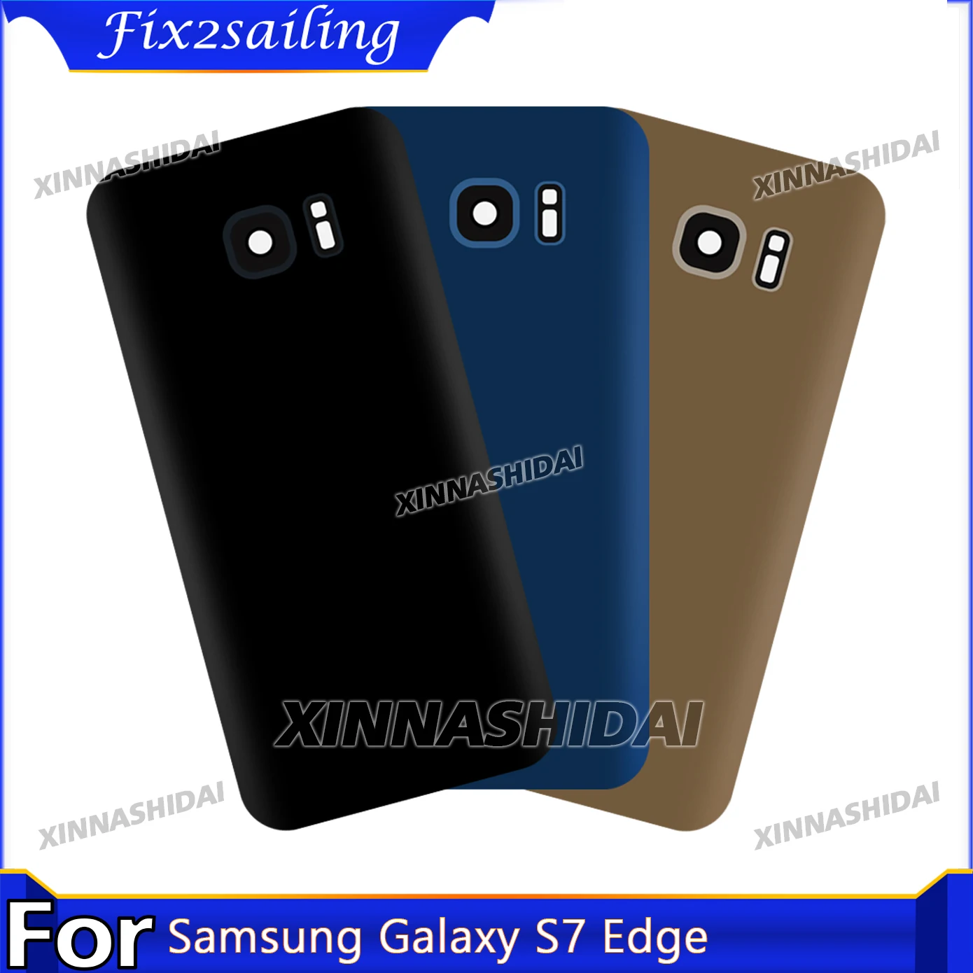 100% testado para samsung galaxy s7 edge, capa de bateria de alta qualidade, conjunto de digitalizador, peças de reposição para display