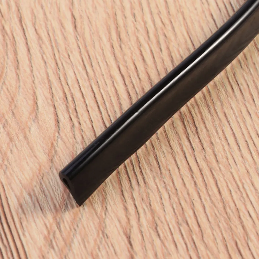

1Pcs Car Door Bumper Strip Auto Scratch Resistant Seal Strip 6M Black Premium Material Slim Design Door Protector