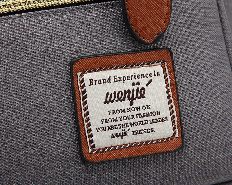 Vintage Unisex Oxford Wasserdichte Rucksäcke Große Kapazität Männer Leinwand Reisetasche Frauen Studenten Schule Bücher Laptop Rucksack – Detail 14