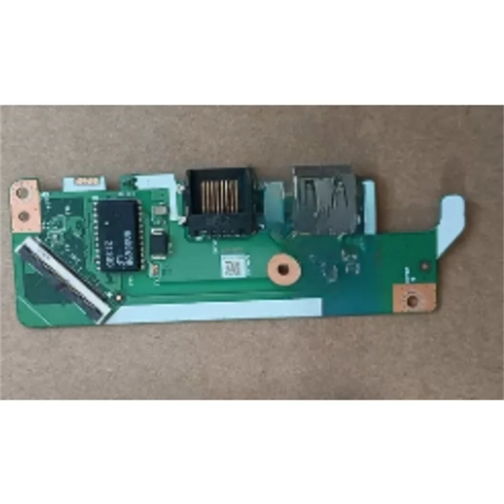 Original  NS-D525 5C50S25185 For Lenovo V15 G2-ALC 82KD Laptop USB Power Button Board IO Ethernet Board With Cable HV521