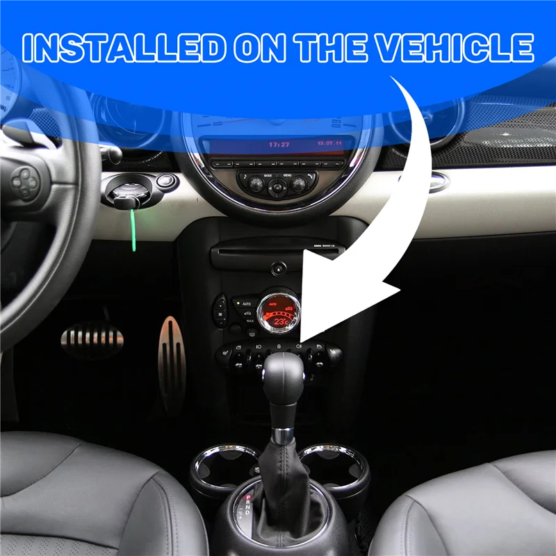 25167584237 Automatic Gear Shift Lever Knob For BMW MINI Cooper R56 R57 R58 R59 R60 R61 Interior Shift Lever