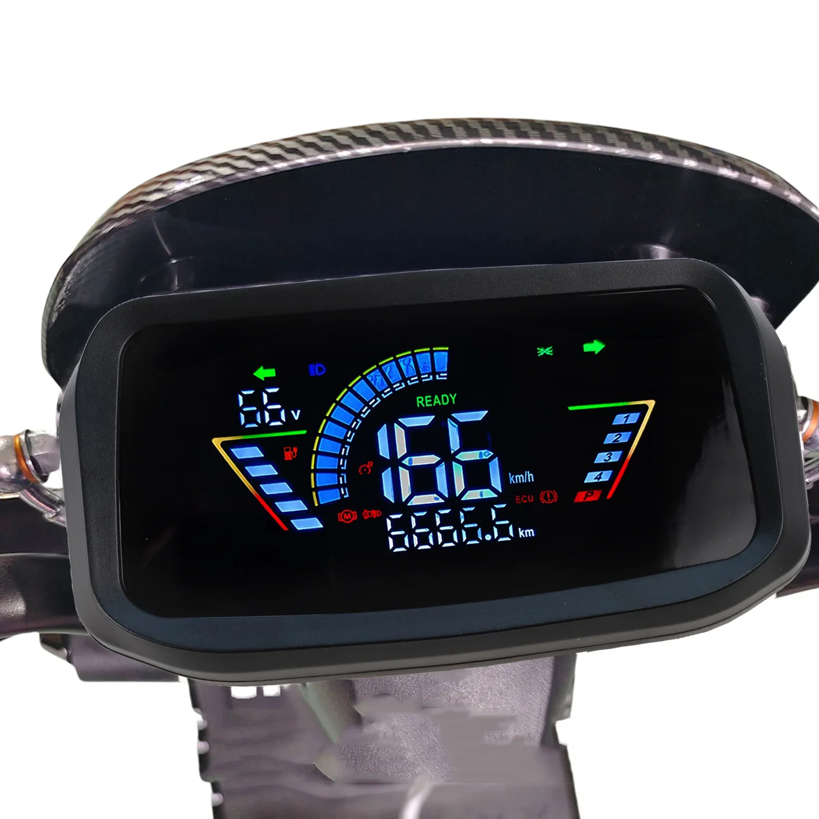 

72V Display Panel Electric Scooter Display Ebike Accessory Replacement Part Weight 260G High Light Wide Screen N7GT Display