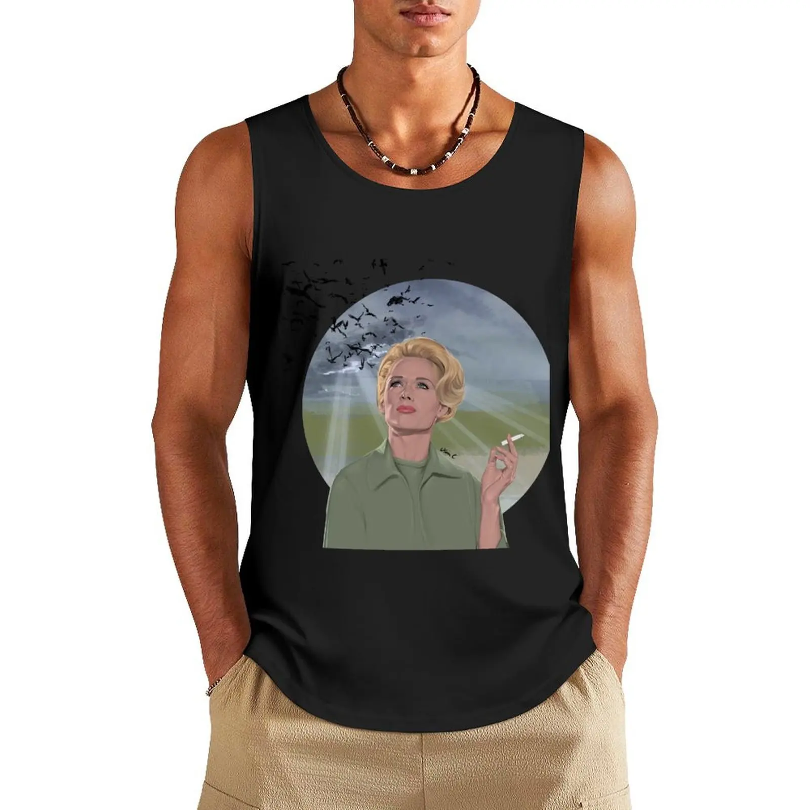 

Melanie Tank Top Men's t-shirt sleeveless t-shirts for men anime clothes