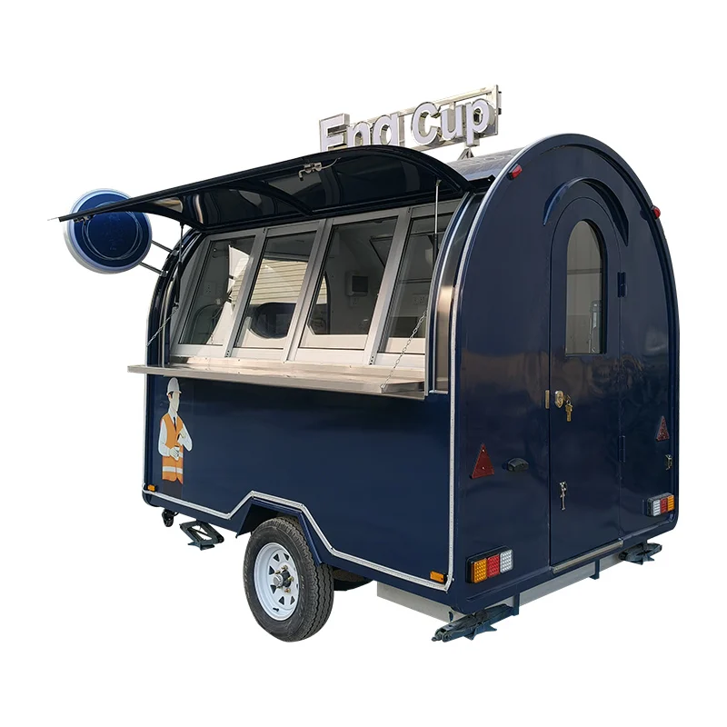 Bakery Food Truck Mobile Kitchen With Oven And Display Shelves For Bread Cake Pastry Street Vending Business Customized