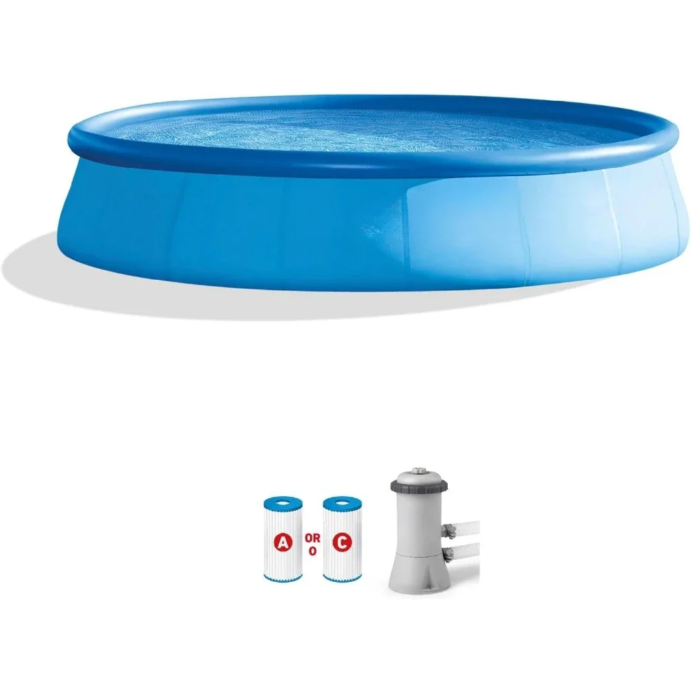 

15x33 Easy Set Pool Set with Fun Toy Additions for Kids
