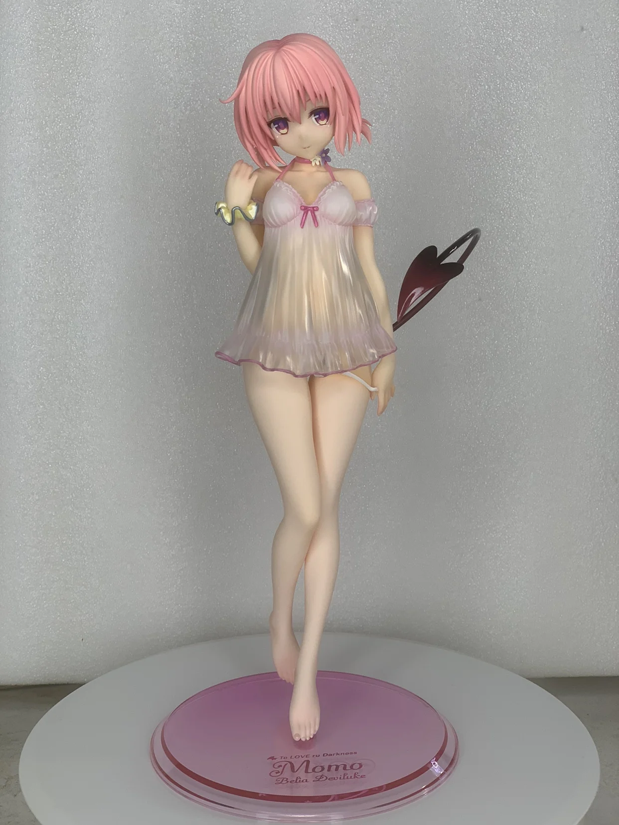 Sem caixa 24cm japonês original anime figura escuridão momo belia deviluke pijamas ver figura de ação brinquedo modelo colecionável