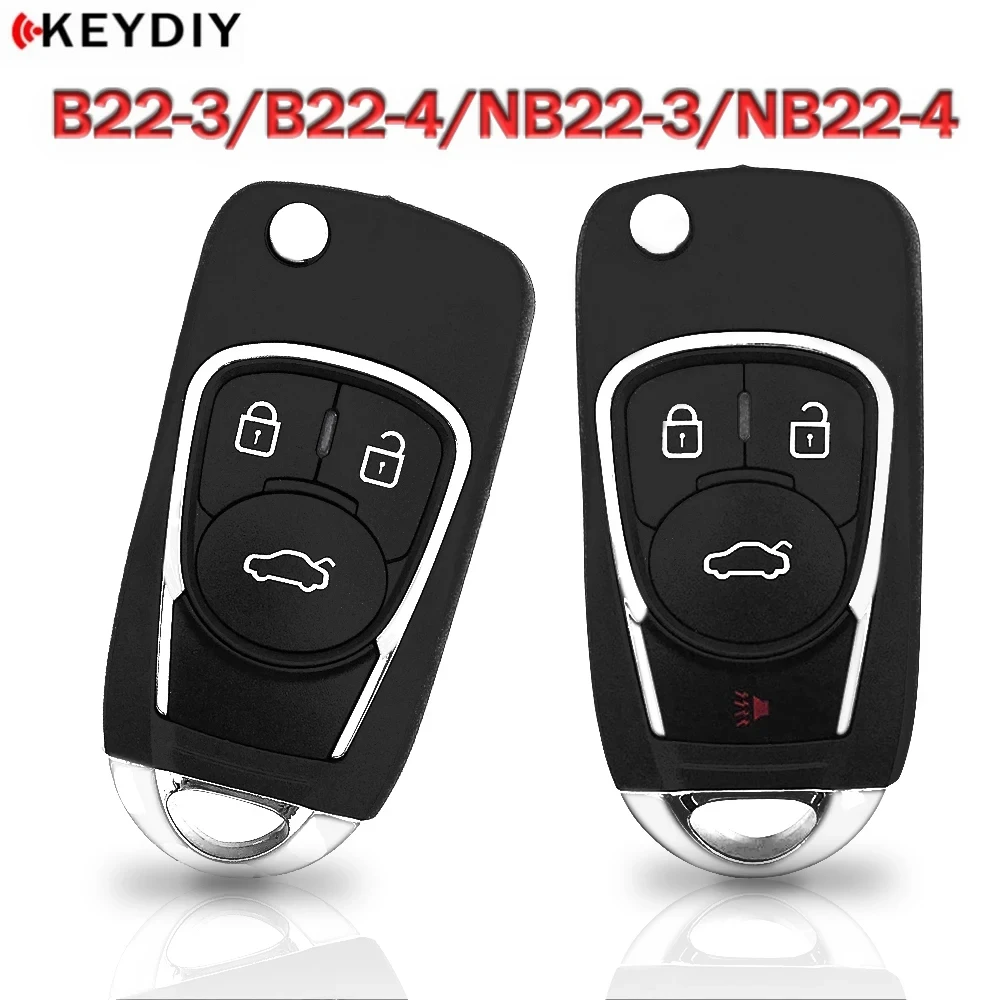 

2Pcs KEYDIY KD B22-3/4 NB22-3/4 KD900/KD-X2/KD-MAX Key Programmer KDMINI Remote Control For Chevrolet/Buick Style
