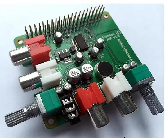 Audio Injector OCTO Raspberry Pi Audio Module Expansion Board Raspberry DAC Sound Card