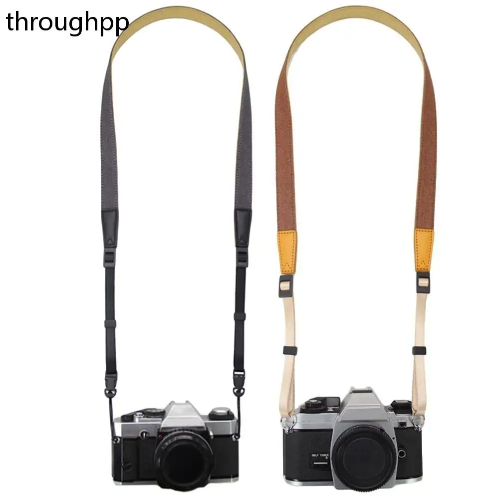 

1 PC Anti-Slip Adjustable SLR Cameras Strap Multi-Function Durable Camera Rope Camera Accessories