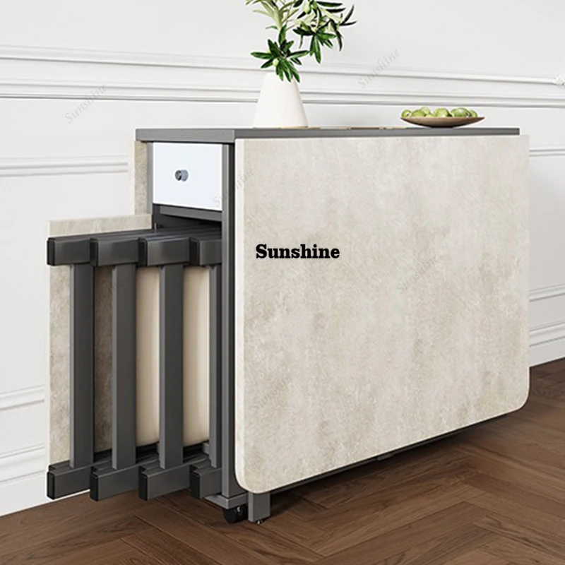 

Square Rustic Dining Tables With Chairs Luxury Italian Unique Dining Table Vintage Elegant Mesa Comedor Plegables Furniture Home