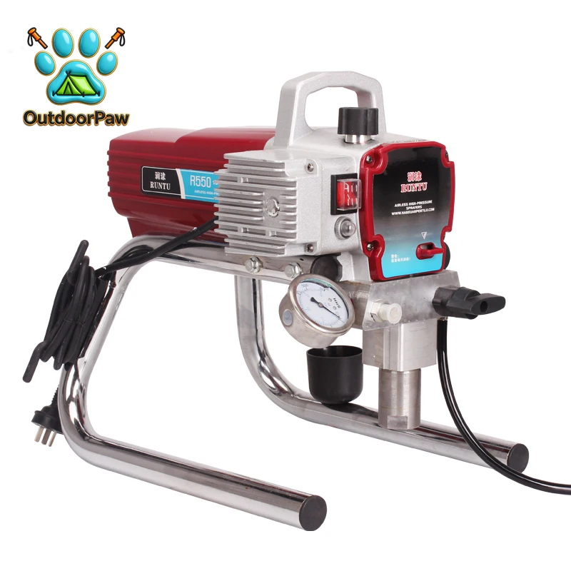 1800W 2.5L Airless Paint Sprayer Machine  for Emulsion Latex Oily Paint Electric Pum Painting Equipment