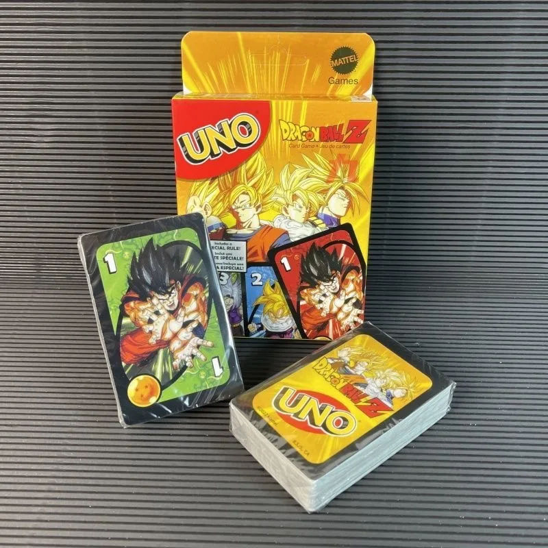 UNO Dragon a aBall Z Matching Card Game SHOWEM NO MERCY Multiplayer Family Party Boardgame Funny Friends Entertainment Poker