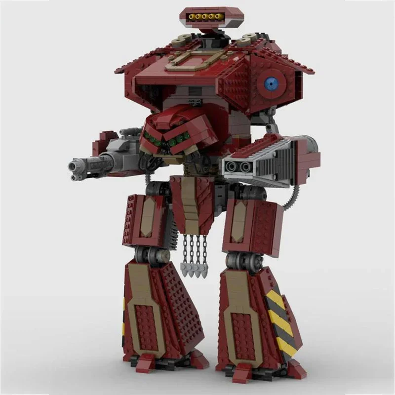 Modèle de jeu militaire populaire, briques de construction Moc, genic lefield Titan Mech, blocs technologiques, cadeaux de jouets de Noël, ensembles de bricolage, assemblage