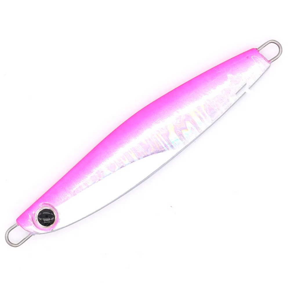 CASTFUN Metal  Casting Jig Lures 30g 60g Slow Pitch Jigs Tuna Lures Cheap Fishing Tackle Saltwater  Fishing Lure