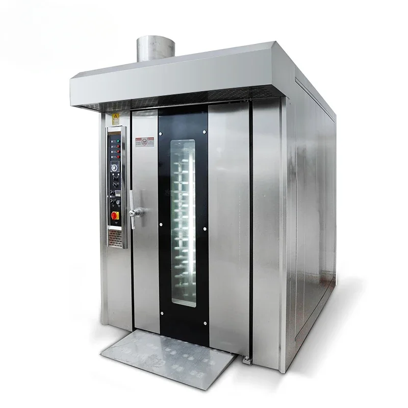 Industrial Bread Cake Baking Oven, Rotary Oven With Electric/Gas/Diesel Heating 16 Trays
