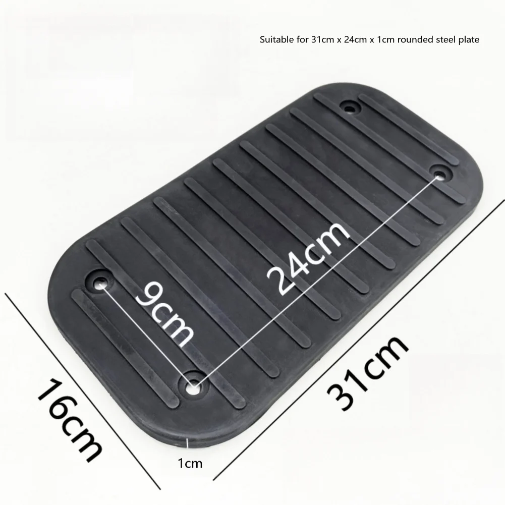 Portable Sports Rack Rubber Foot Pads Indoor Fitness Equipment Anti-slip Mats Pedal Pads Indoor Fitness Accessories