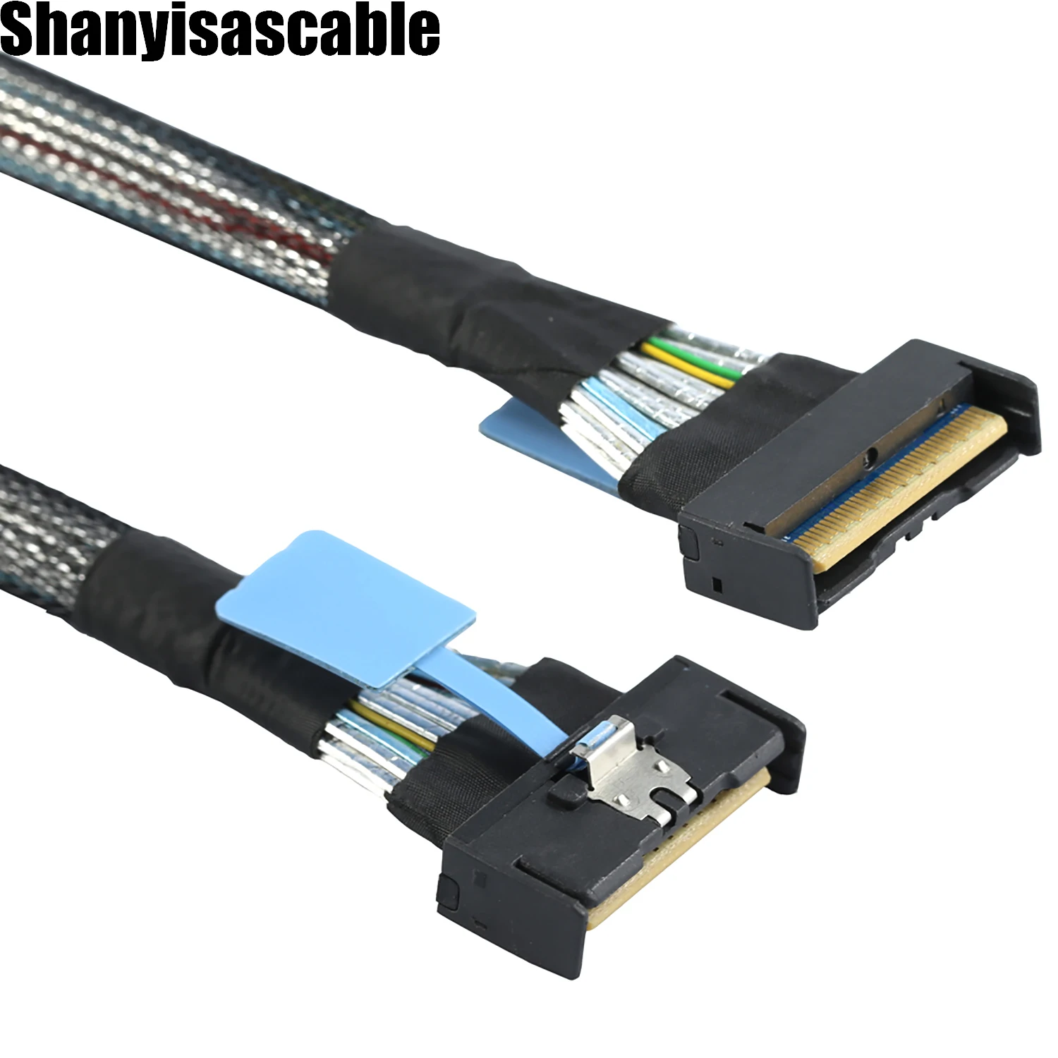 macho para cabo extensor masculino mcio pcie 50 mini cool borda io cabo mcio 05 m 8i 74pin 01