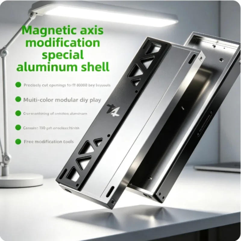 Customized E68 Aluminum Keyboard Shell CNC Anodized Modification Special Shell 60% 68% Key Layout