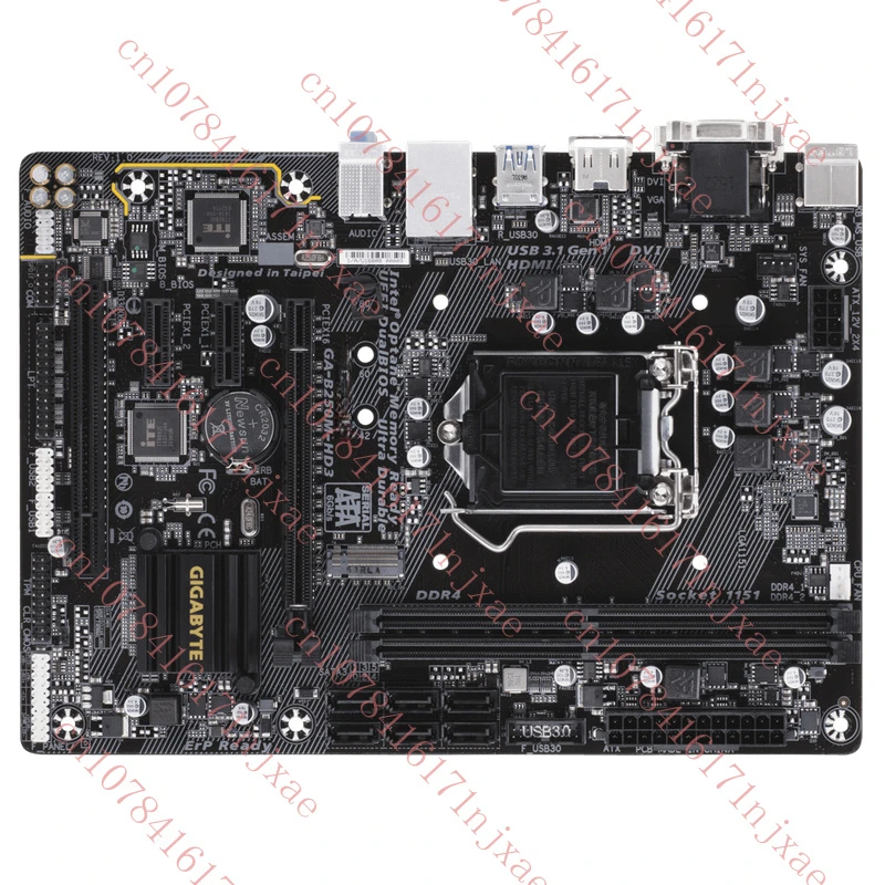 

Для Gigabyte GA-B250M-HD3 B250 DDR4 32G тест материнской платы 100% ОК VGA + DVI + HDMI.