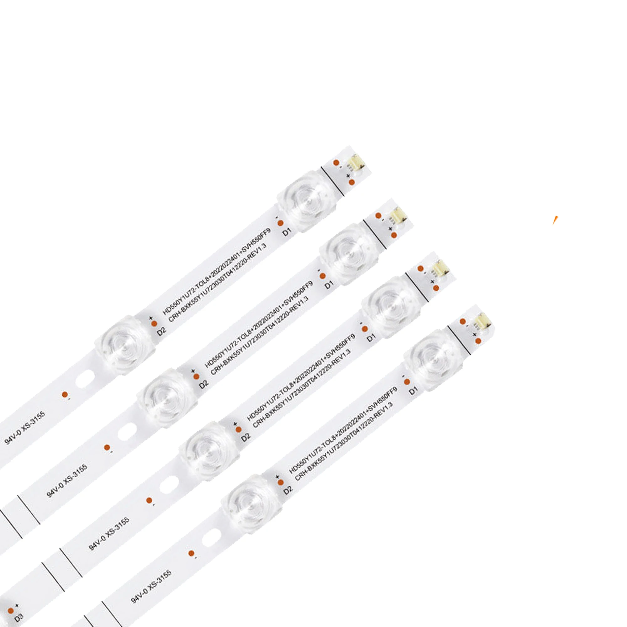 LED Strip For 55A6500H 55UG5959 55C9000 55C350LE 55C350ME CRH-BXK55Y1U723030T0412220-REV1.3 HD550Y1U72-T0L8+2022022401+SVH550FF9
