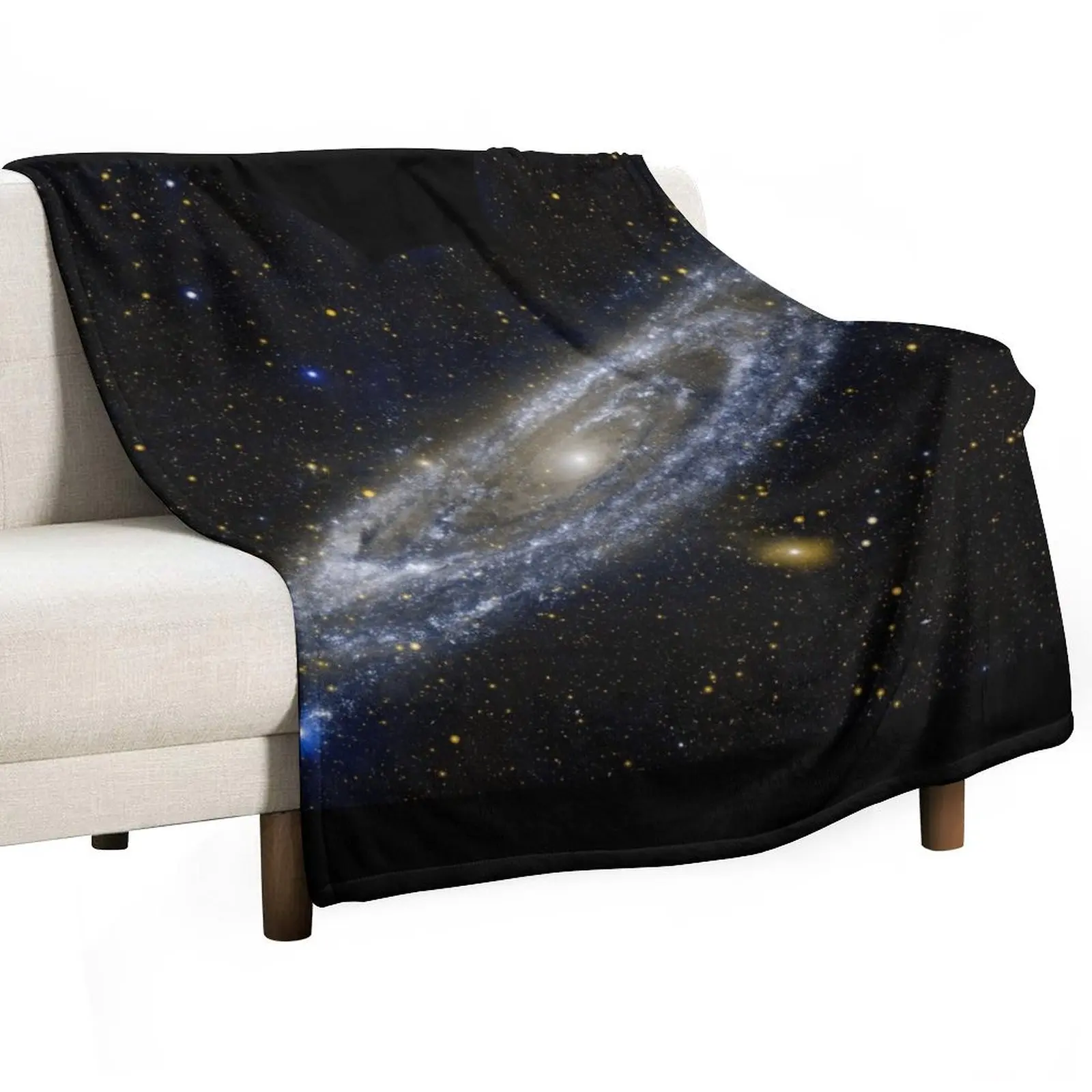 Andromeda Galaxy 2 Throw Blanket Bed linens Fashion Sofas Polar Blankets