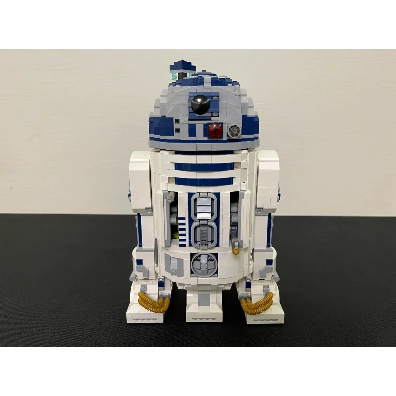 

The new 2314pcs Robot Space Alliance Digital Moc R2-D2 Assembly Robot Building Block brick toy Adult birthday Christmas Gift
