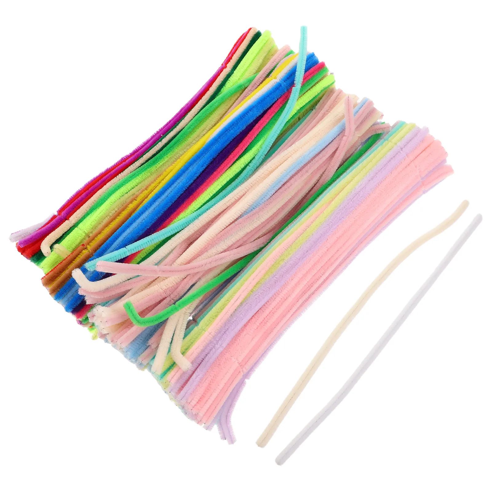 400Pcs Multicolor Chenille Stems Twisting Sticks DIY Craft Materials for Art Projects Educational Crafts Home Decorations Pipe