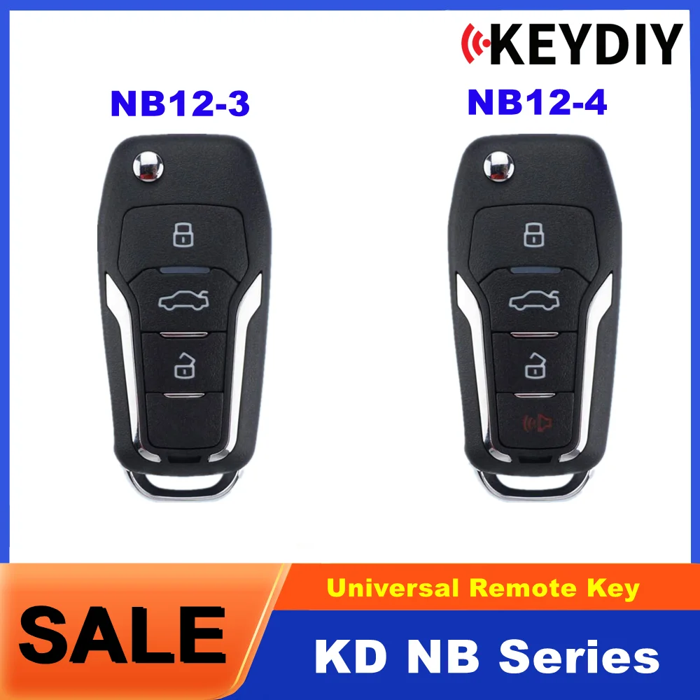 

1/2/5 шт. KEYDIY KD NB12 3/4 кнопки для универсальных дистанционных ключей FORD, используемых с KD MINI KD-X2