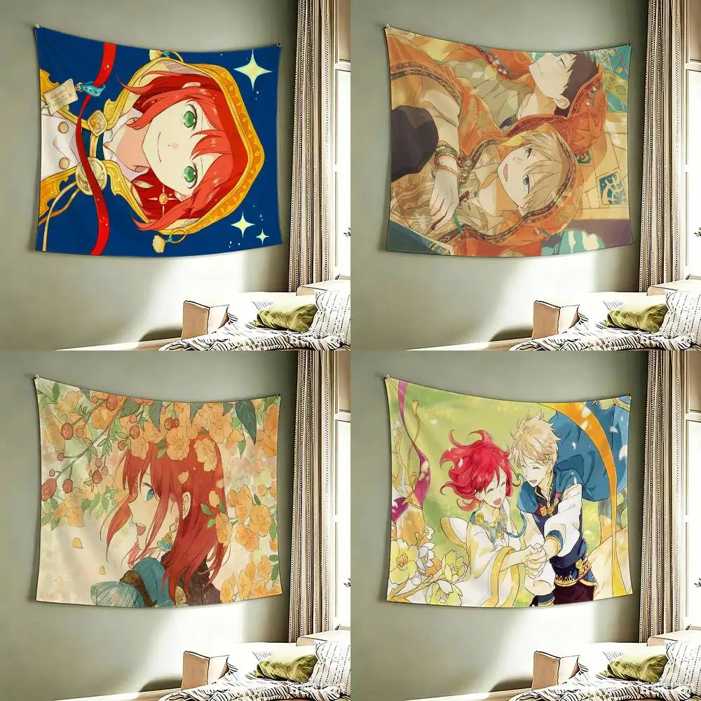 Snow White with the Red Hair Shirayuki   flag Best Price Decoration Outdoor Picnic Party