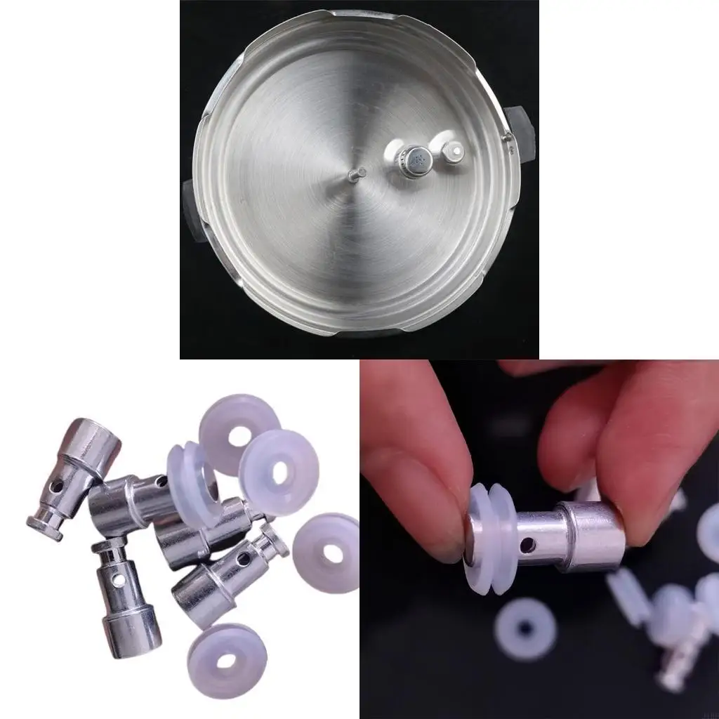 

J1HF Universal Pressure Cooker Float Valves Replacements for XL YBD60-100 PPC780 PPC770 Easy Fixing 5 Pair