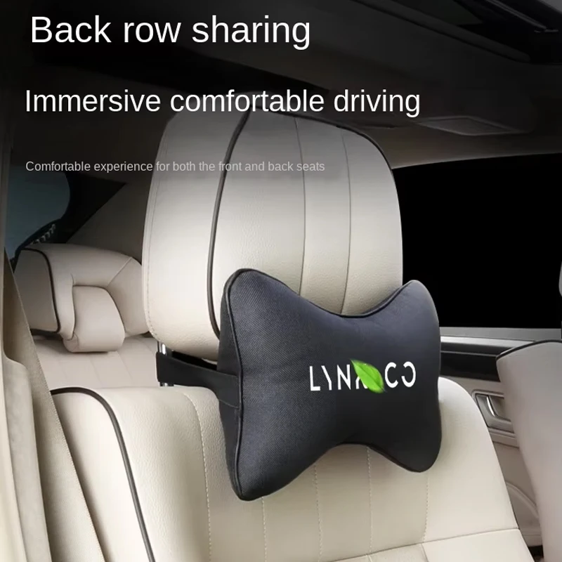 Car Seat Neck Pillow For Lynk&co 01 Dual Purpose Travel Car Neck Protection Pillow Support Cushion Blanket Interior Accessorie