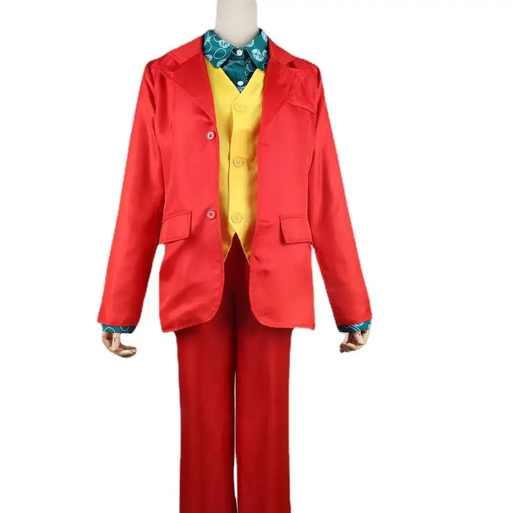 Costume Cosplay Phoenix Joker per uomo e donna, personaggio scherzo Film Anime Jequin Cos, uniforme di Halloween con parrucche e capelli