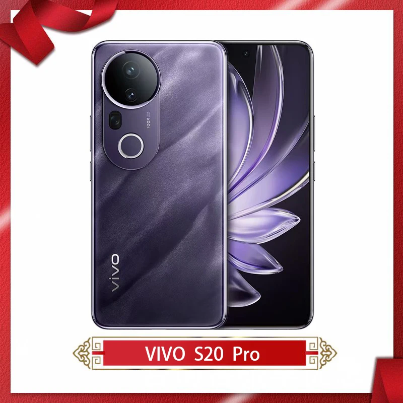 Original VIVO S20 Pro 5G Mobile Phone MTK Dimensity9300+ 6.67inch AMOLED 5500Mah 90W Dash Charge NFC OTA