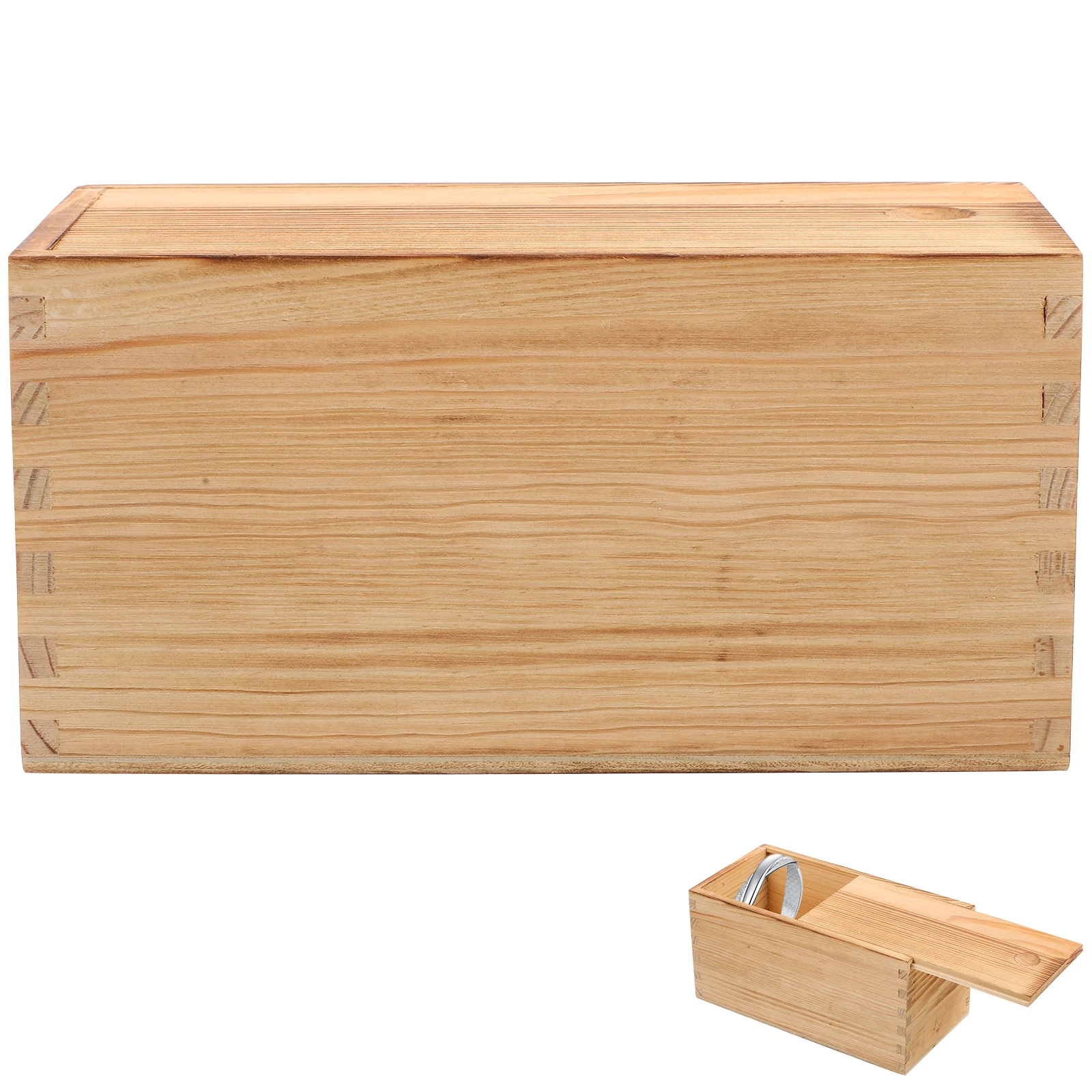 

Wooden Storage Box Packing Boxes Holzkist Aufbewahrung Schmuckverpackungen Decorate Schiebekiste Holzbox Father