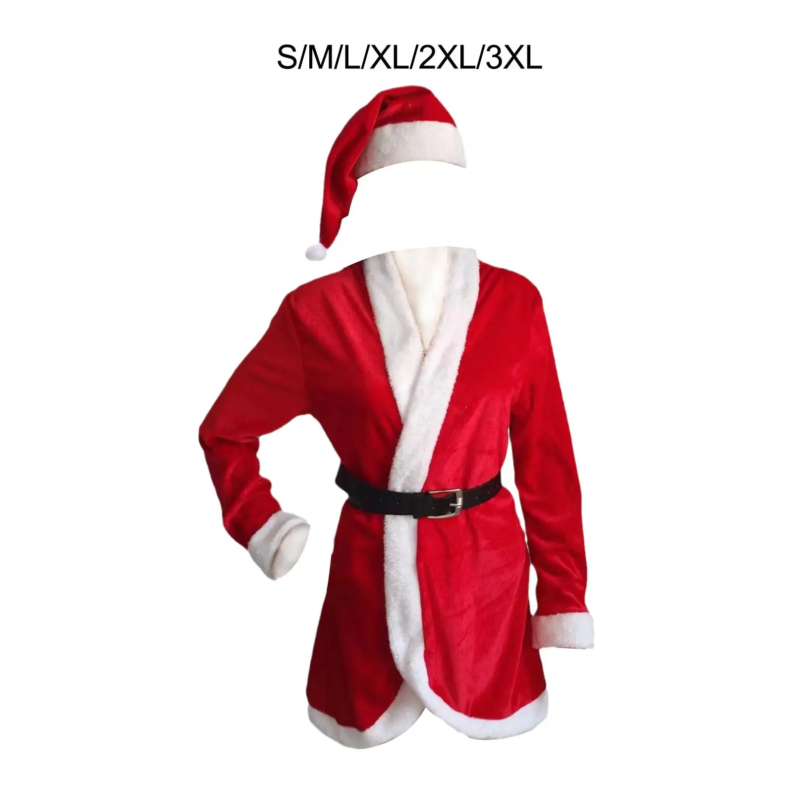 Kerst Kostuum Cosplay Kleding Fancy Dress Kerstjurk Jurk Voor Halloween Festival Podium Optreden Xmas Vakantie