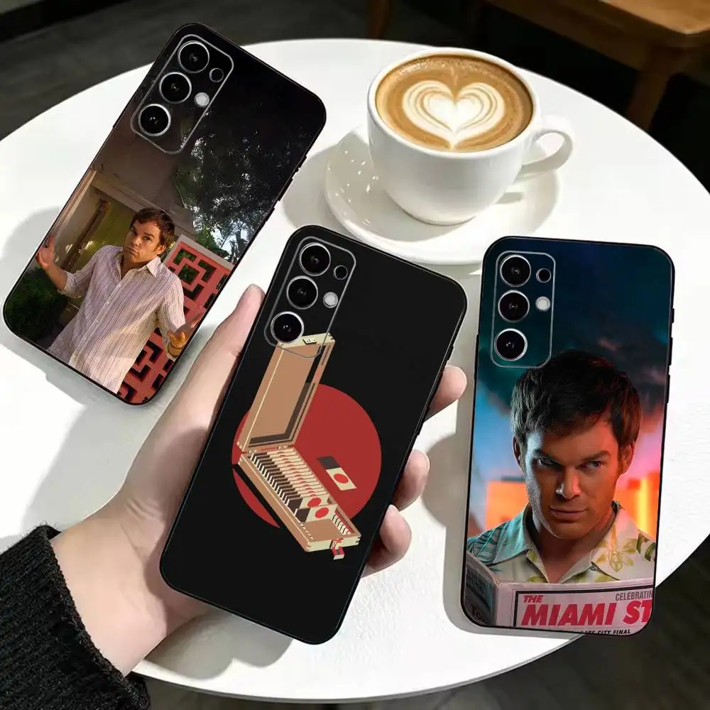 D-Dexter Morgan  Soft Silicone Case For Samsung S20 S21 S22 S23 S24 S25 S26 Ultra Plus Lite S24 FE Fundas