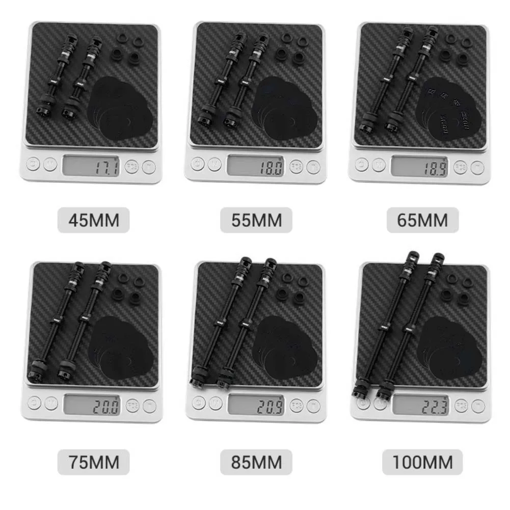 Lightweight Bicycle Valve Extension Bicycle Valve Bike Valve Extender Anodized Aluminum Alloy Includes Valve Core Tool
