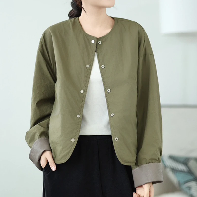 Masa Wasss Chińskie 2025 Jesień Damskie Luźne Vintage Klasyczne Sztuczne Skórzane Płaszcze Damskie Modne Wiatrówki Eleganckie Kurtki PU